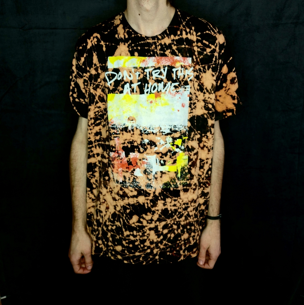 Large Bleach Wash 5SOS T-shirt